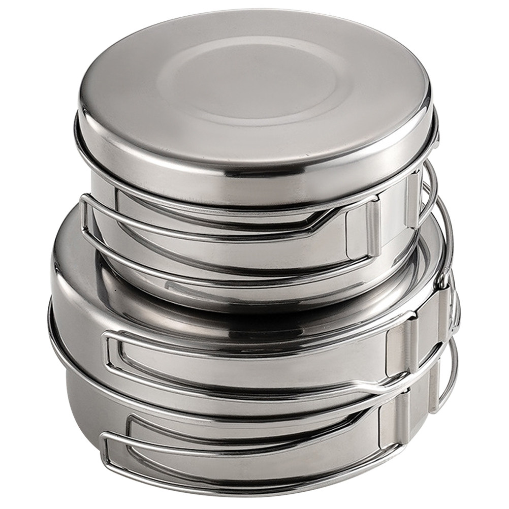 Camping Lightweight Cooking Pot - 1 Juego de Utensilios de Cocina