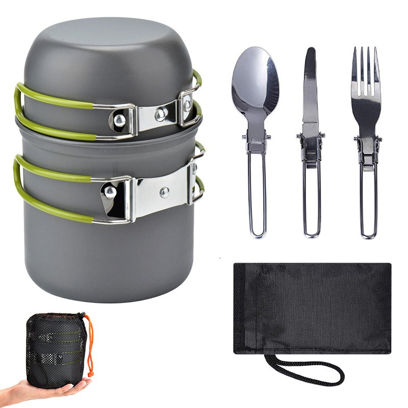 Camping Cooking Easy - Utensilios de cocina portátiles para acampar