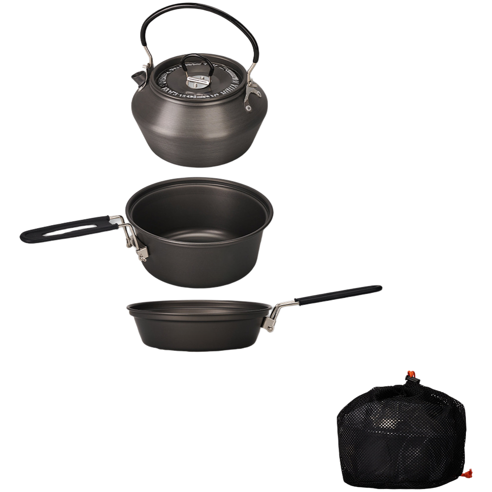 Camping Cooking Kettle - Juego de utensilios de cocina de