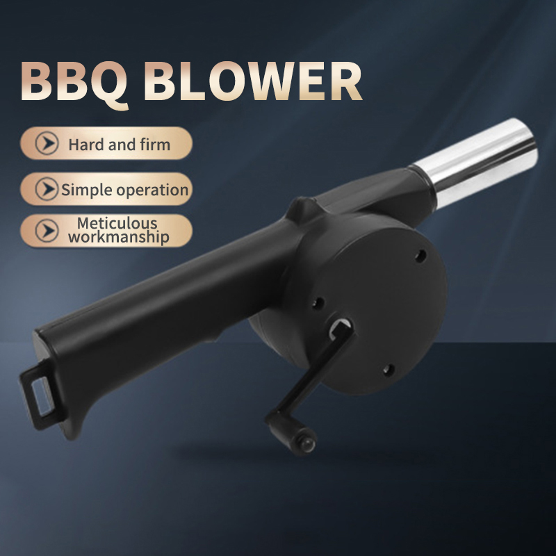 Camping Cooking Fire - Ventilador para barbacoa, soplador de aire,
