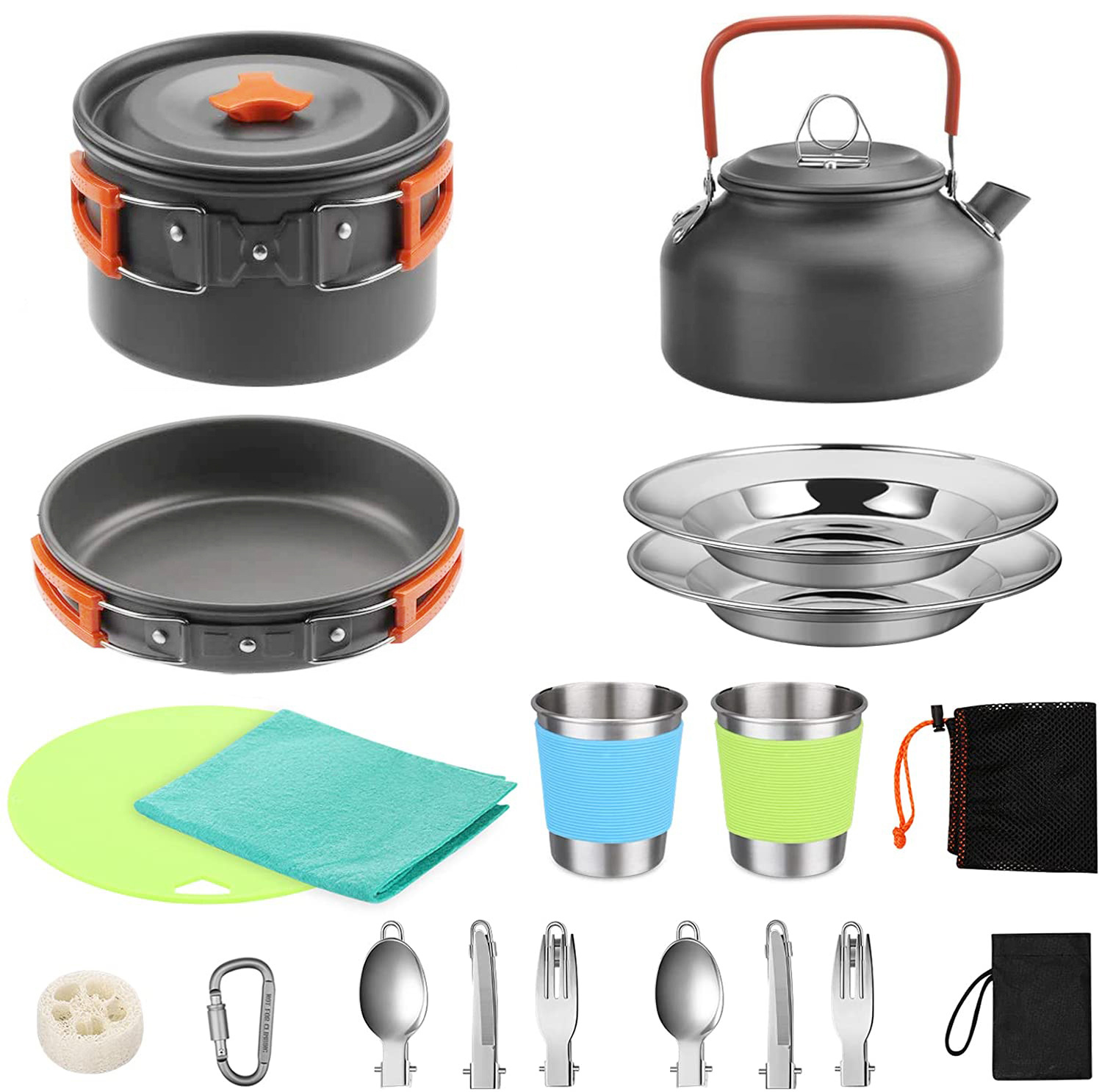 Camping Cooking Easy - Juego Completo de Cocina para Acampar
