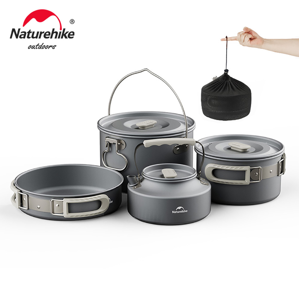 Camping Cooking Set Jetboil - Naturehike-Kit de utensilios de cocina para