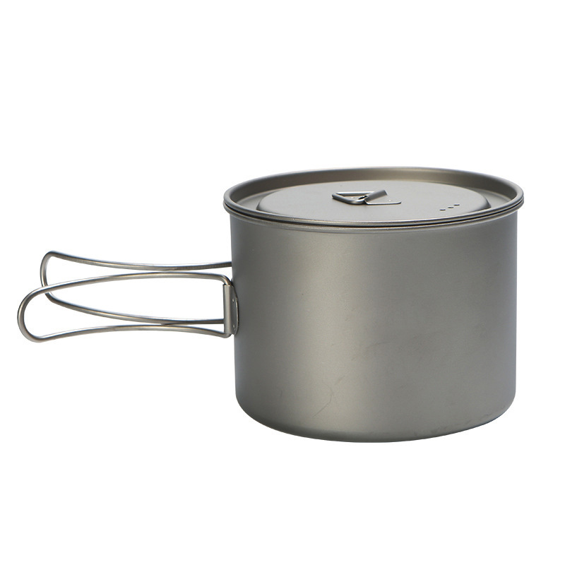 Camping Cooking Utensils Kit - Olla de titanio para Picnic al