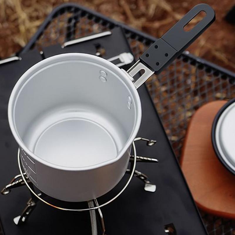 Camping Lightweight Cooking Pot - Olla plegable para acampar, olla de