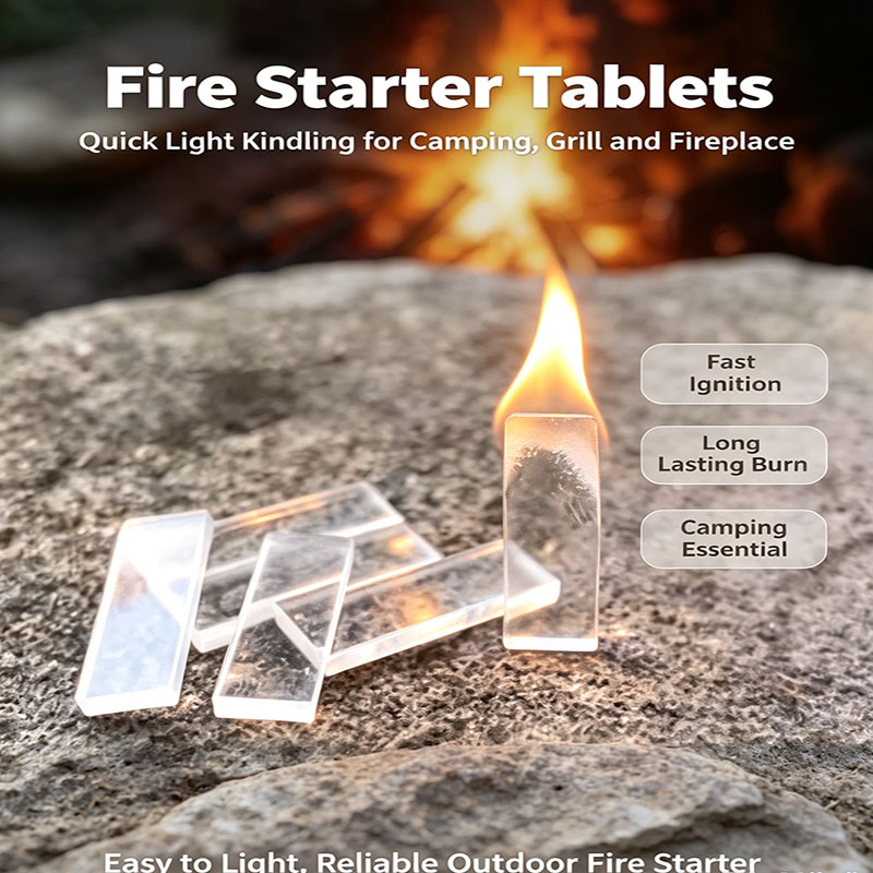 Camping Cooking Fire - Paquete de 100 Cubos Impermeables para