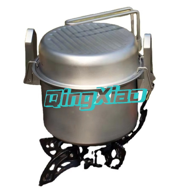 Camping Cooking Area - Olla Multifuncional de Acero Inoxidable 304