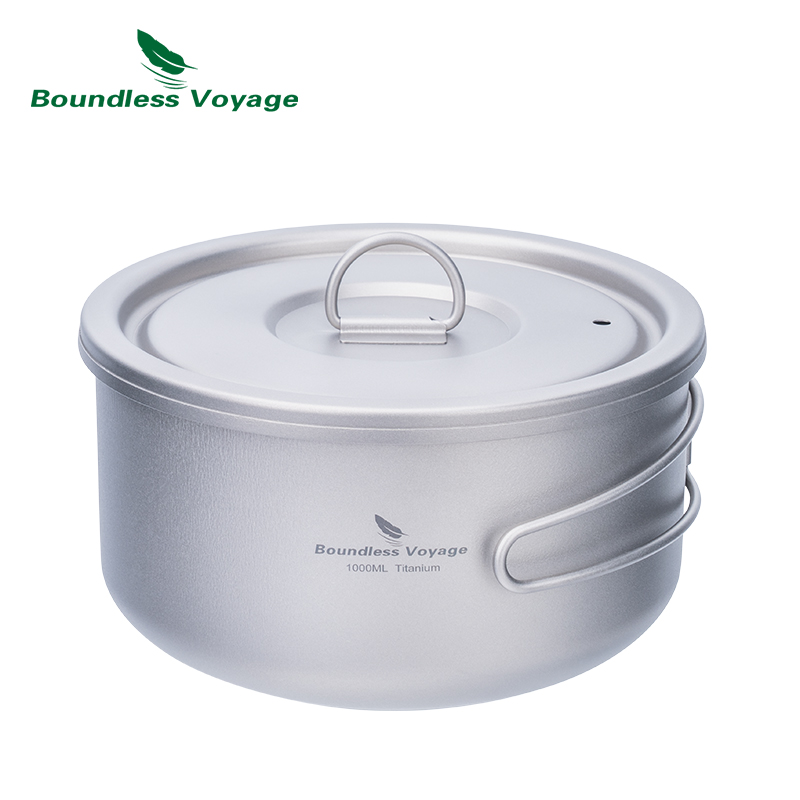 Camping Cooking Gadgets - Olla de Camping de titanio Boundless