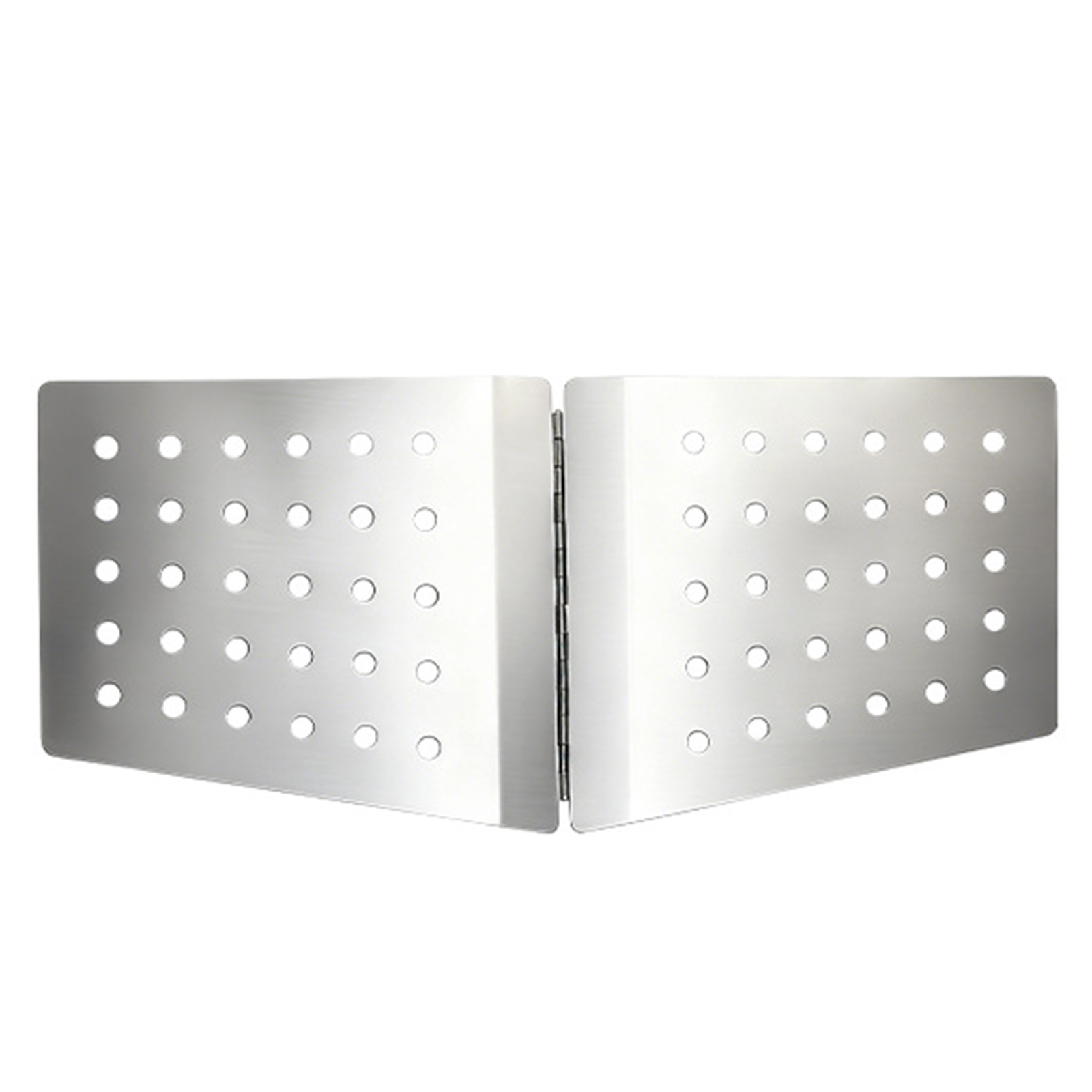 Camping Cooking Easy - Paravientos Plegable de Acero Inoxidable para