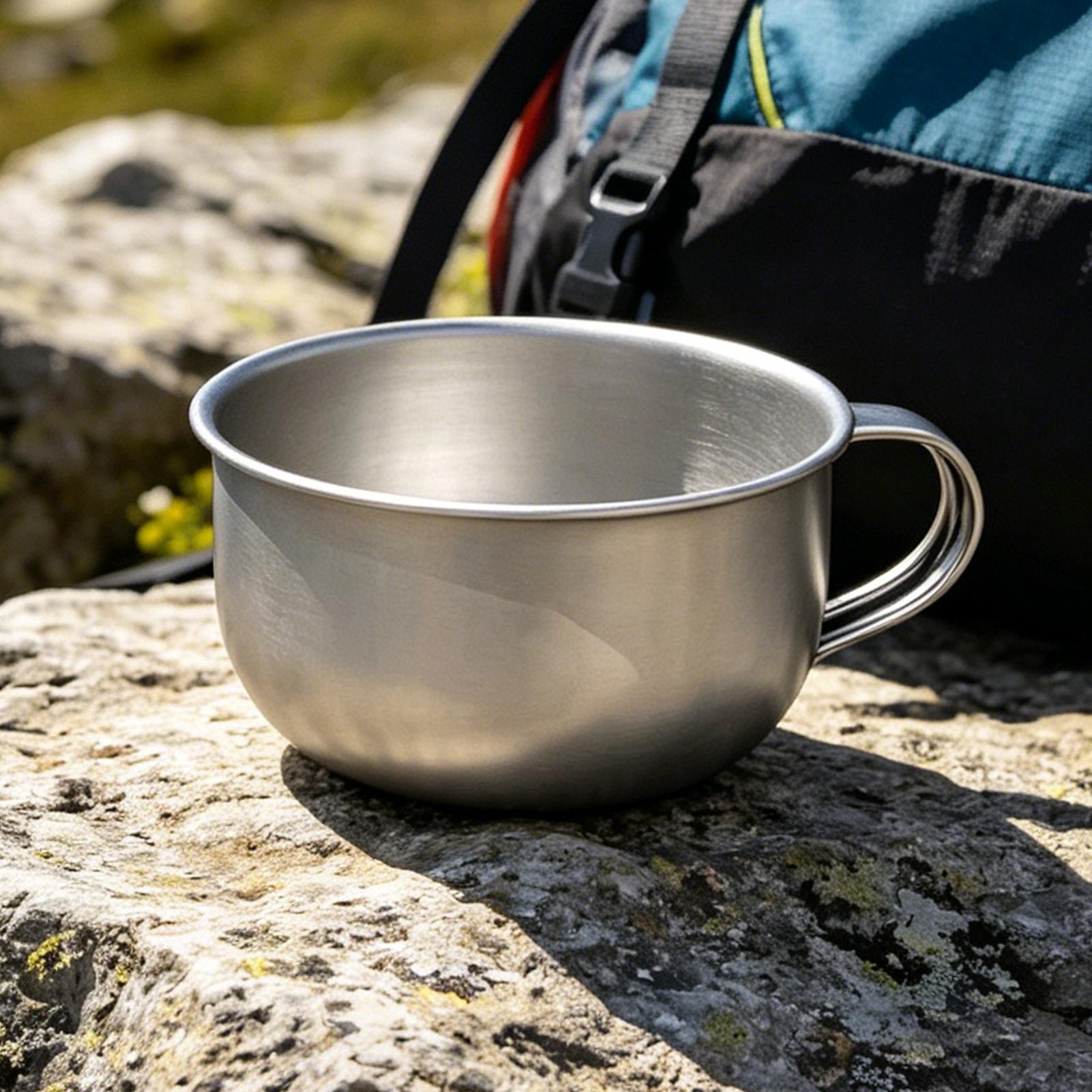 Camping Cooking Handle - Taza de camping de 220ml con