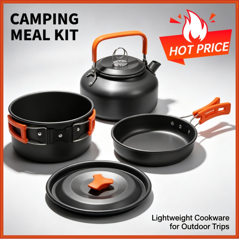 Camping Cooking Gadgets - Juego de cocina para acampar, utensilios