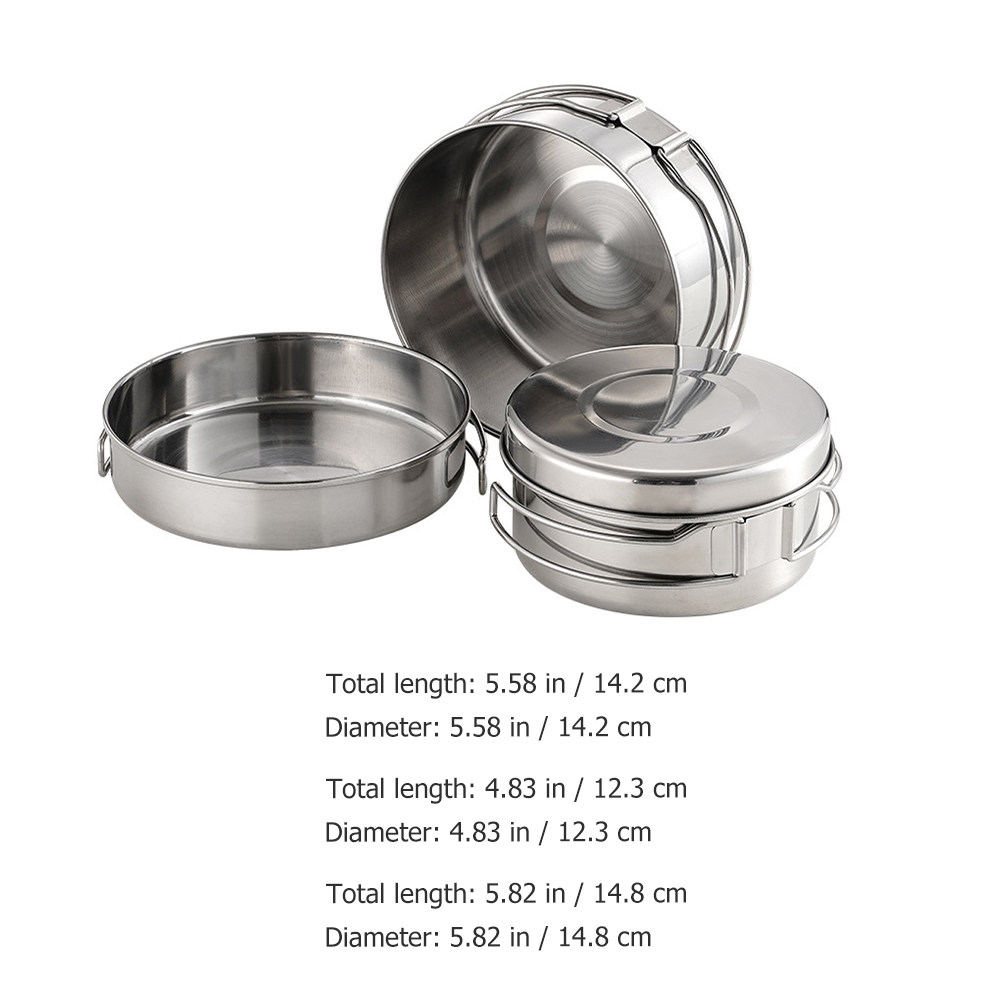 1 Juego de Utensilios de Cocin - Camping Lightweight Cooking Pot reseña y precio