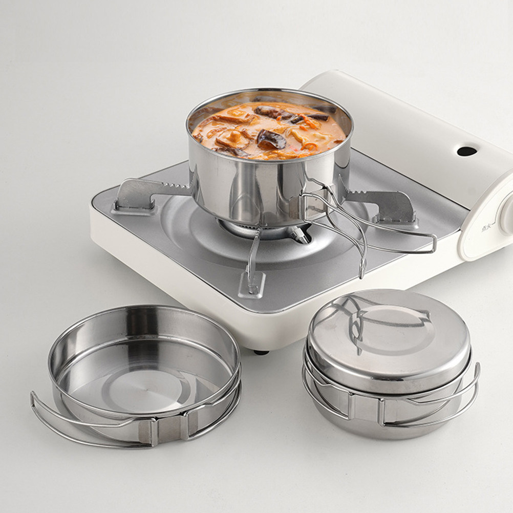 1 Juego de Utensilios de Cocin - Camping Lightweight Cooking Pot reseña y precio