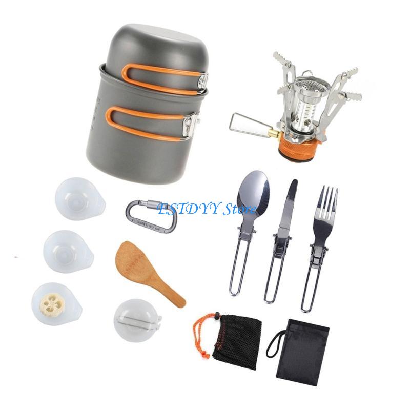 Kits utensilios cocina para ac - Camping Cooking Easy reseña y precio