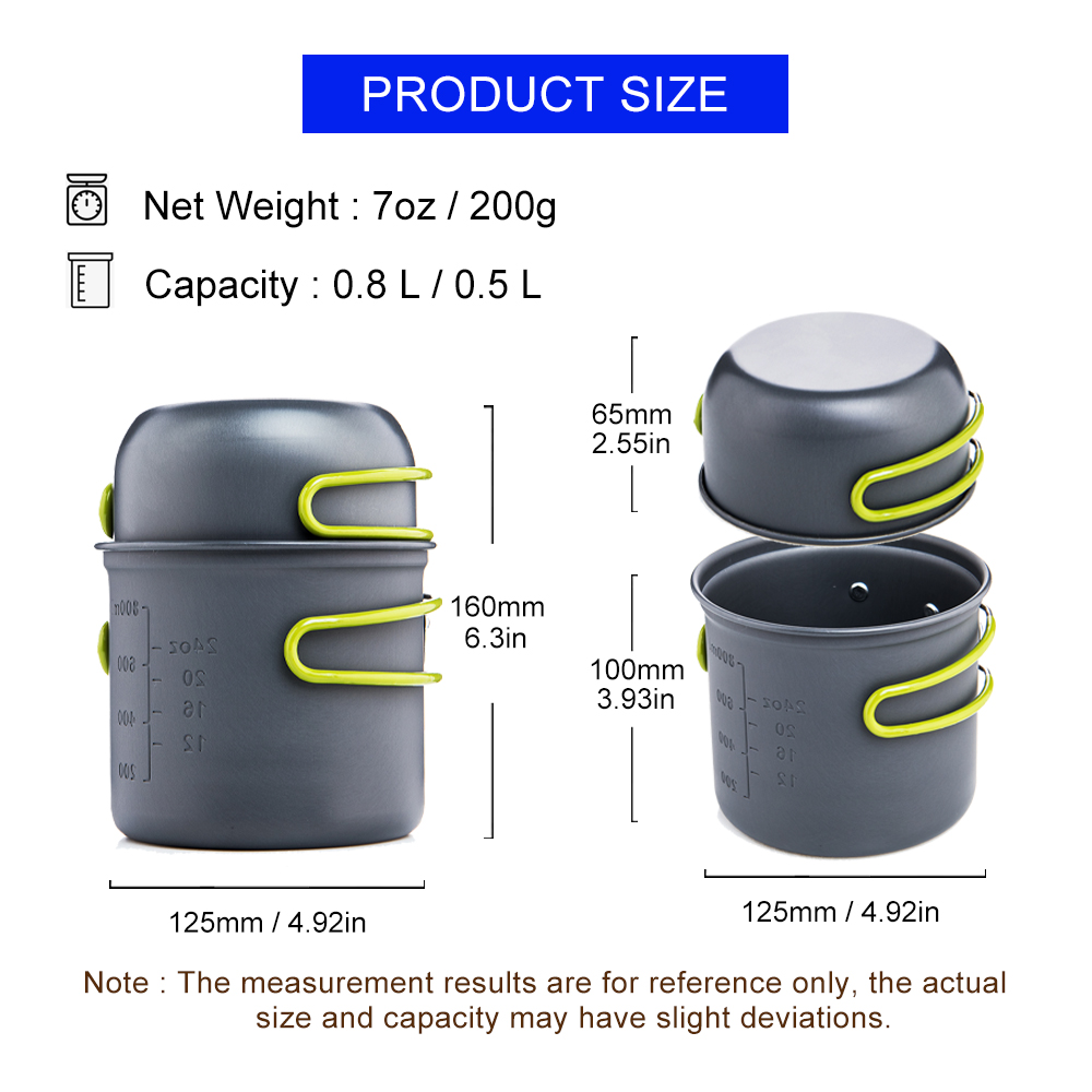 Widesea-utensilios de cocina p - Camping Cooking Set Jetboil reseña y precio