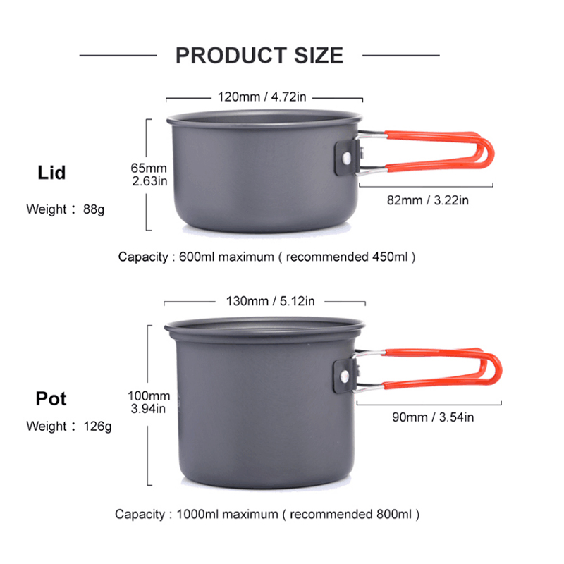 Widesea-utensilios de cocina p - Camping Cooking Set Jetboil reseña y precio