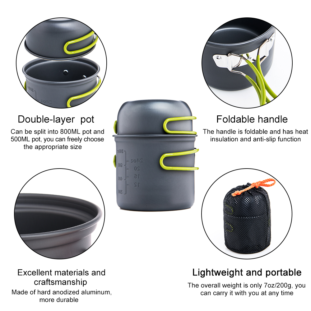 Widesea-utensilios de cocina p - Camping Cooking Set Jetboil reseña y precio