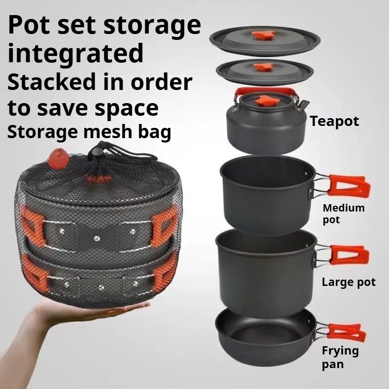 Olla portátil de gran capacida - Camping Cooking Easy reseña y precio
