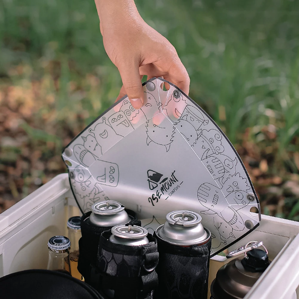 Vajilla plegable de PP, juego  - Camping Cooking Utensils Kit reseña y precio