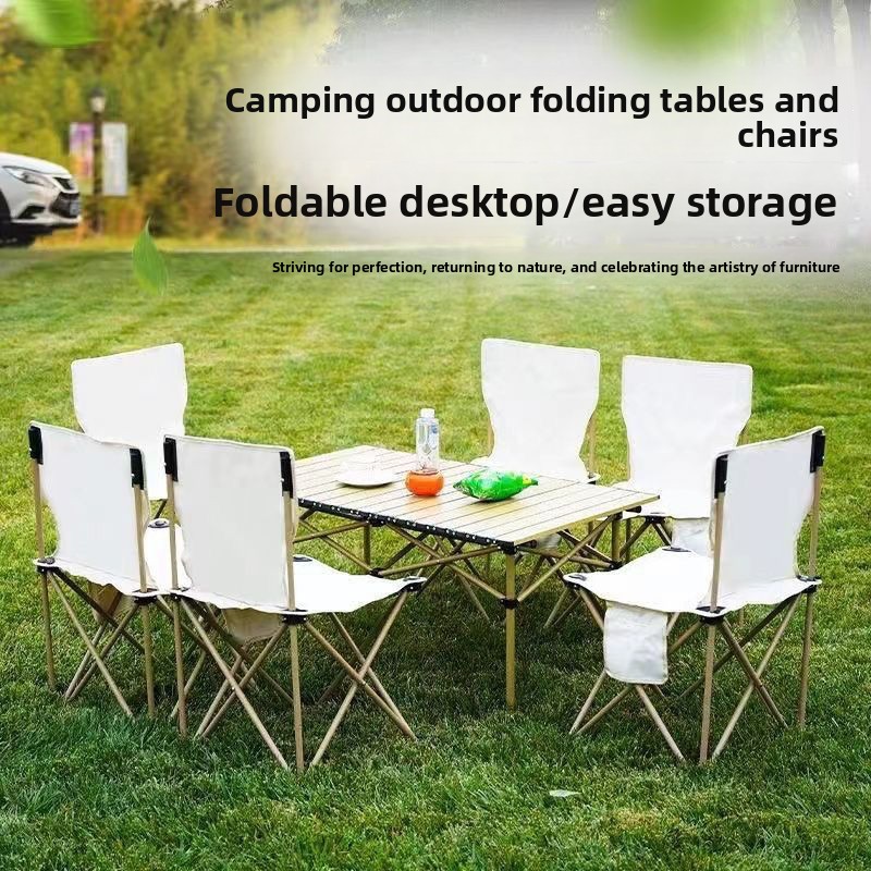 Juego Completo de Mesas y Sill - Camping Cooking Easy reseña y precio