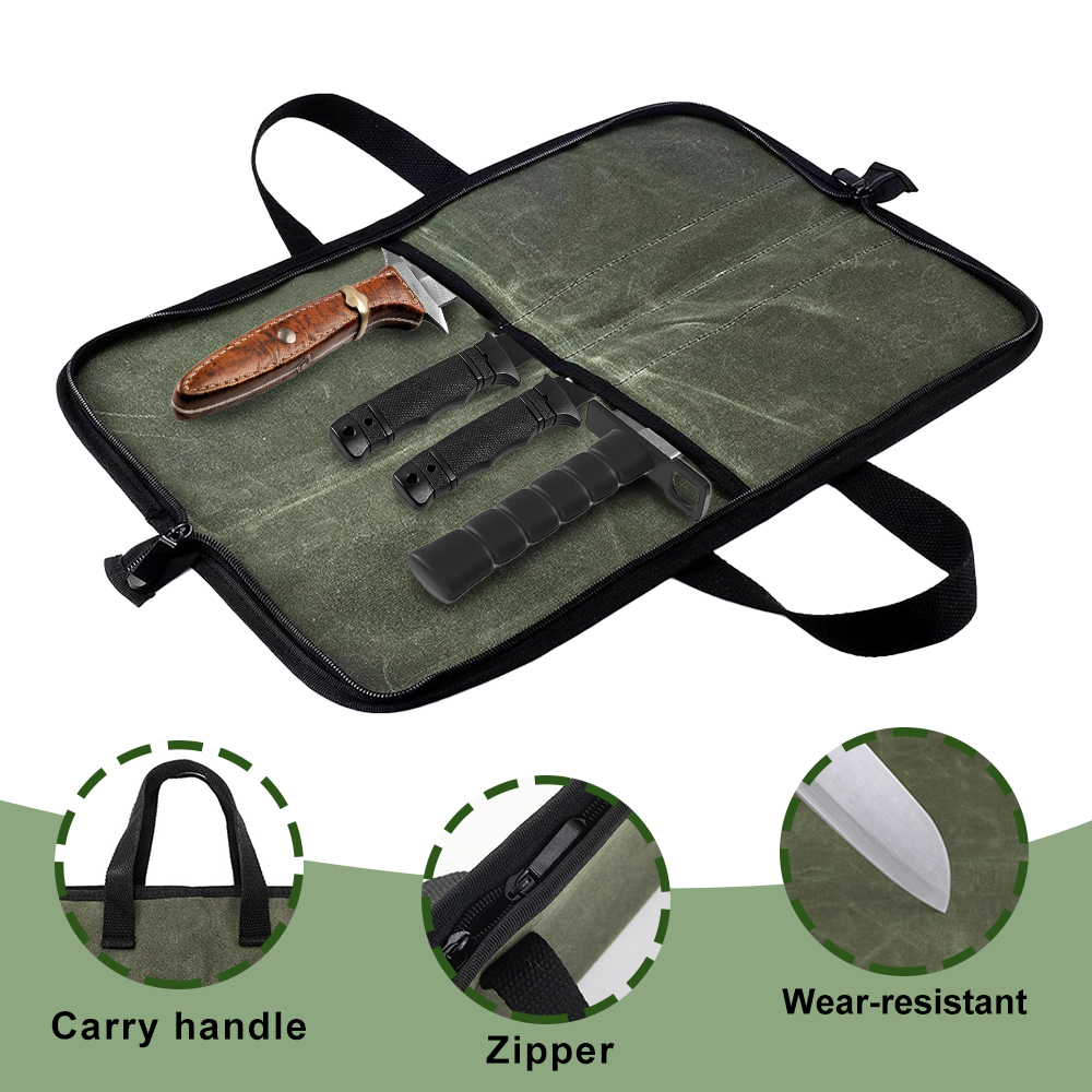 Bolsa Enrollable para Cuchillo - Camping Cooking Gadgets reseña y precio