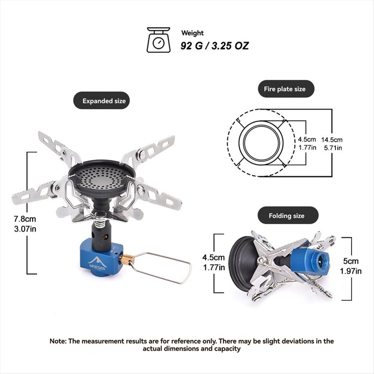 ABJV Quemador de gas para acam - Camping Cooking Gas reseña y precio