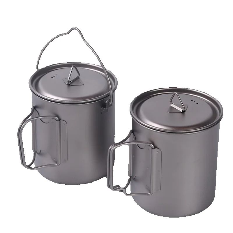 Tazas de titanio para acampar, - Camping Cooking Gadgets reseña y precio