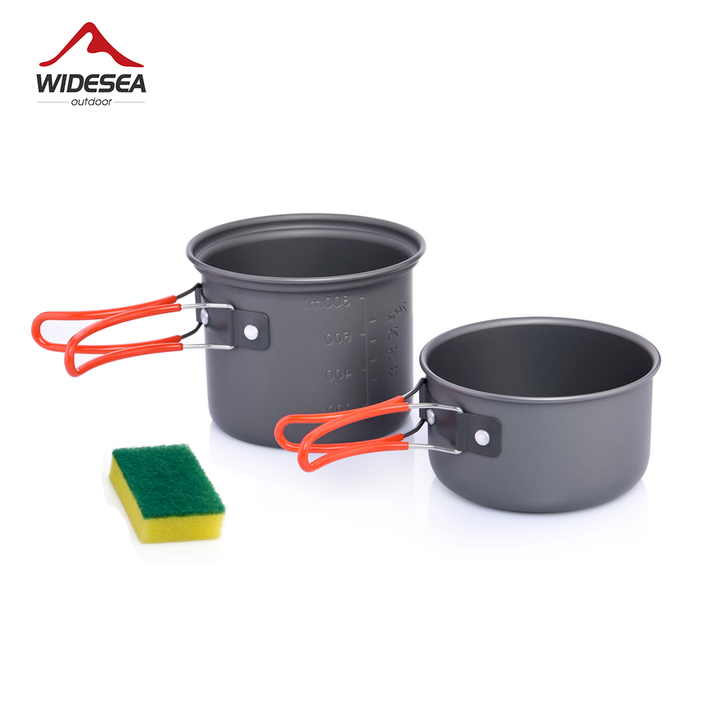 Widesea camping tableware outd - Camping Cooking And Eating Set reseña y precio