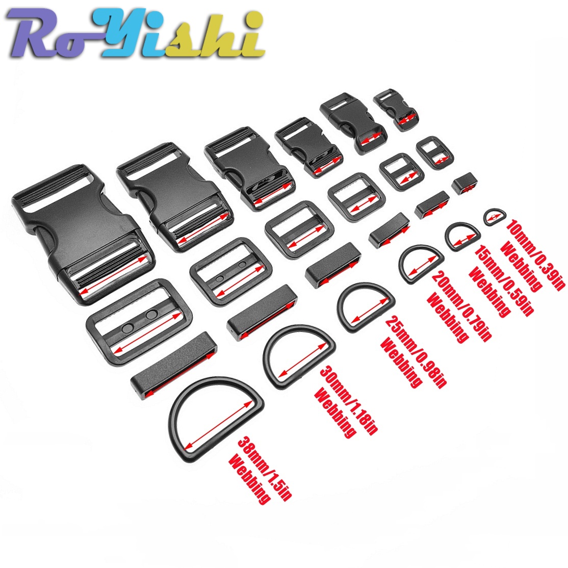 Juego de 1-10 Hebillas de Plás - Camping Cooking Utensils Kit reseña y precio
