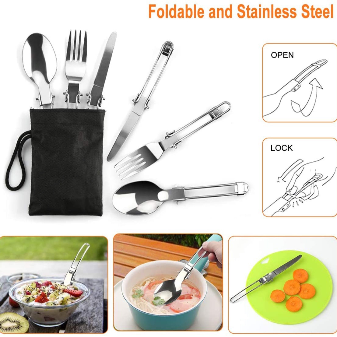 Juego Completo de Cocina para  - Camping Cooking Easy reseña y precio