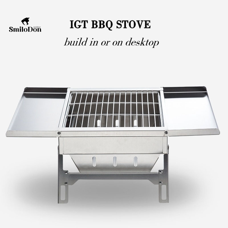 Estufa de barbacoa SmiloDon IG - Camping Cooking Table reseña y precio
