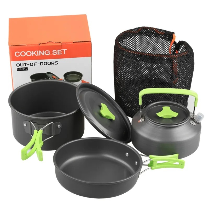 Juego de Cocina para Acampar,  - Camping Cooking Kettle reseña y precio