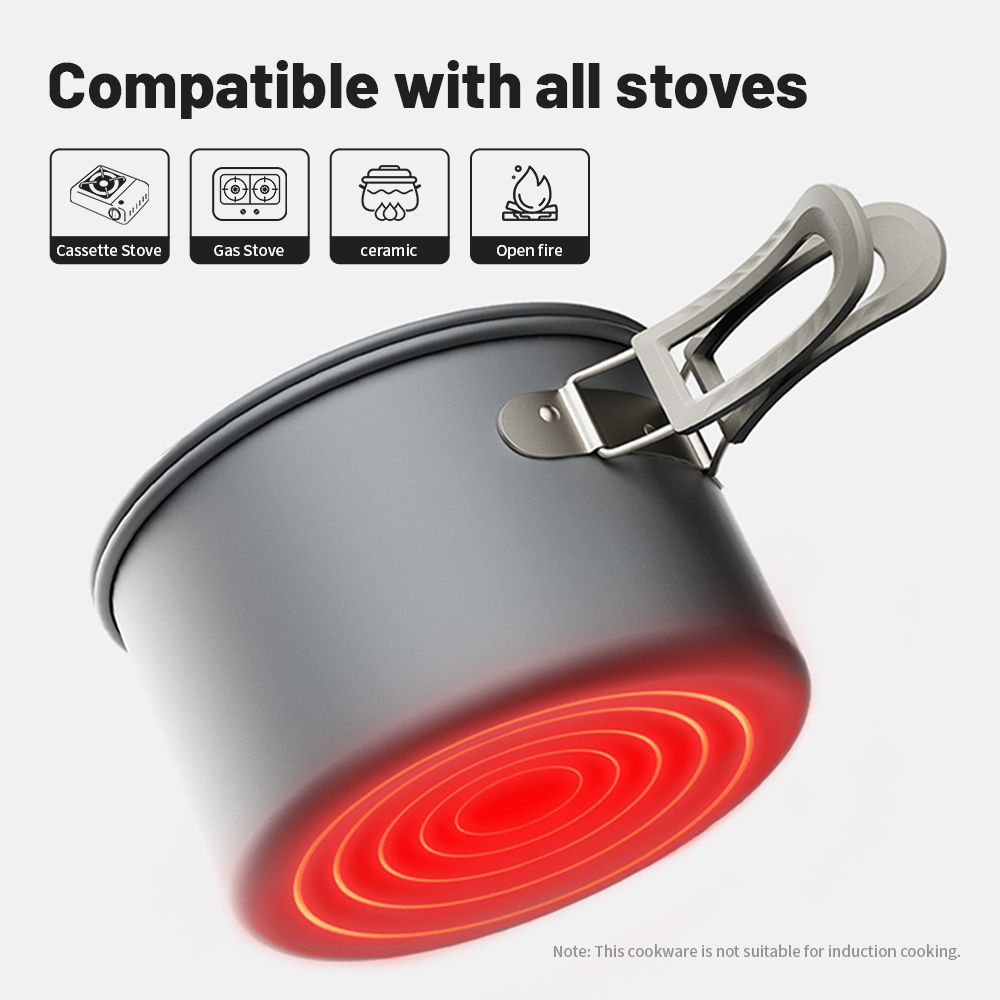 Naturehike-Kit de utensilios d - Camping Cooking Set Jetboil reseña y precio