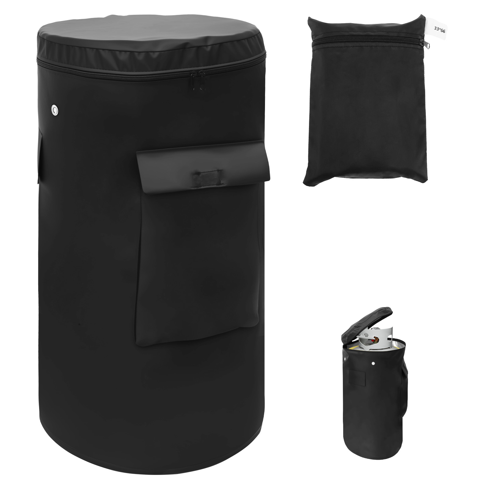 Cubierta de tanque de propano  - Camping Cooking Gas reseña y precio