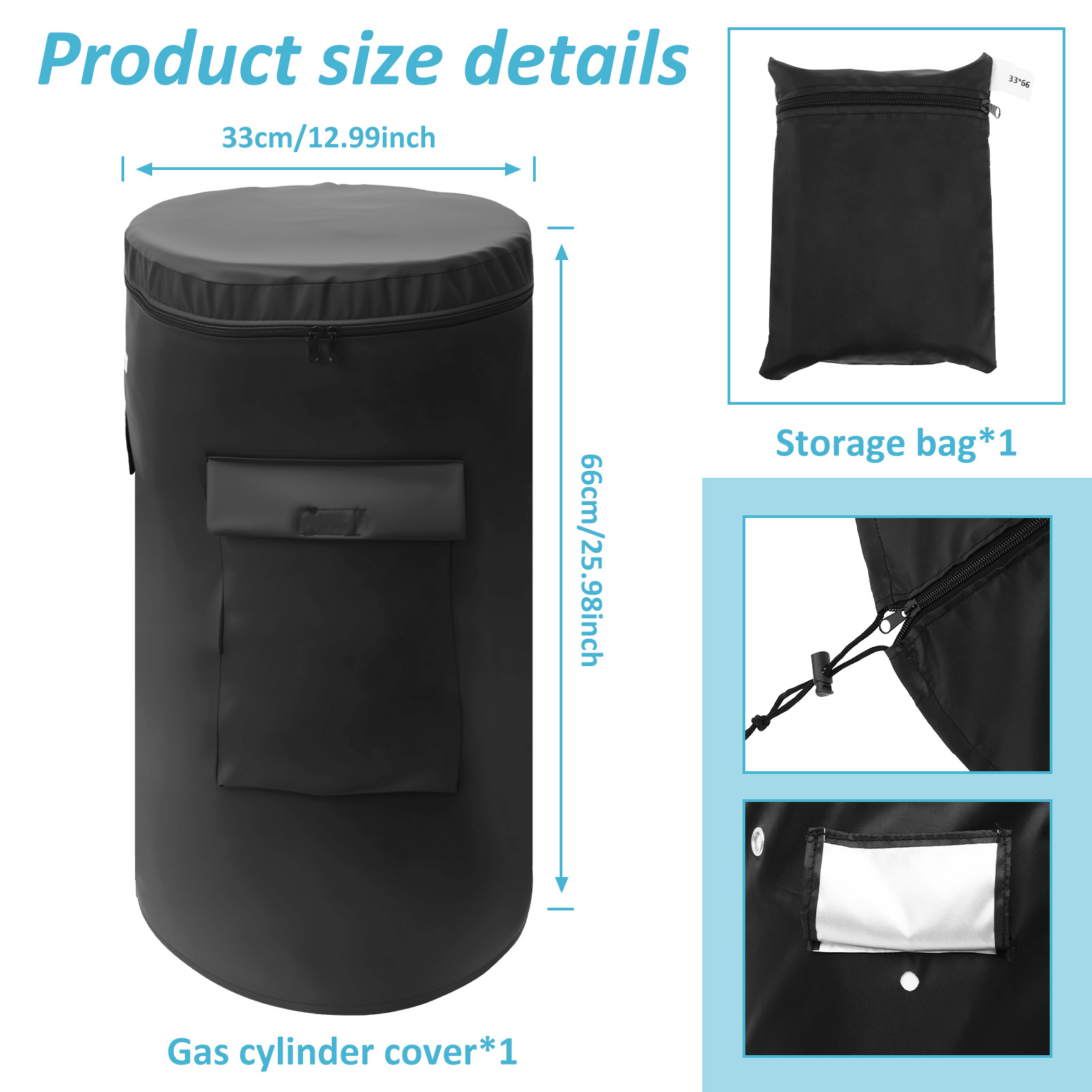 Cubierta de tanque de propano  - Camping Cooking Gas reseña y precio