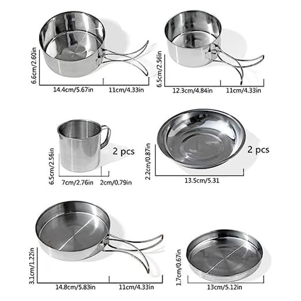 12,5 CM D, 5,7 CM H Utensilios - Camping Cooking Easy reseña y precio