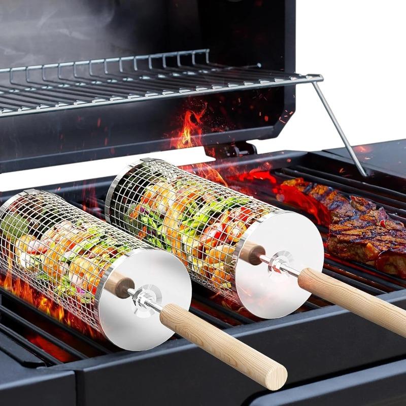 Cesta de acero inoxidable para - Camping Cooking Area reseña y precio