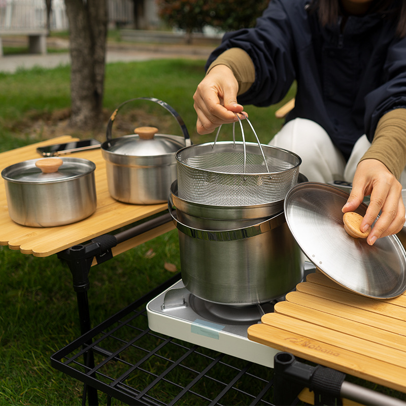 NOBANA, el más nuevo juego de  - Camping Cooking Kettle reseña y precio