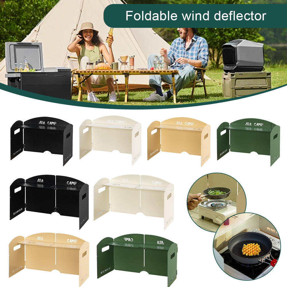 Pantalla plegable a prueba de  - Camping Cooking Easy reseña y precio