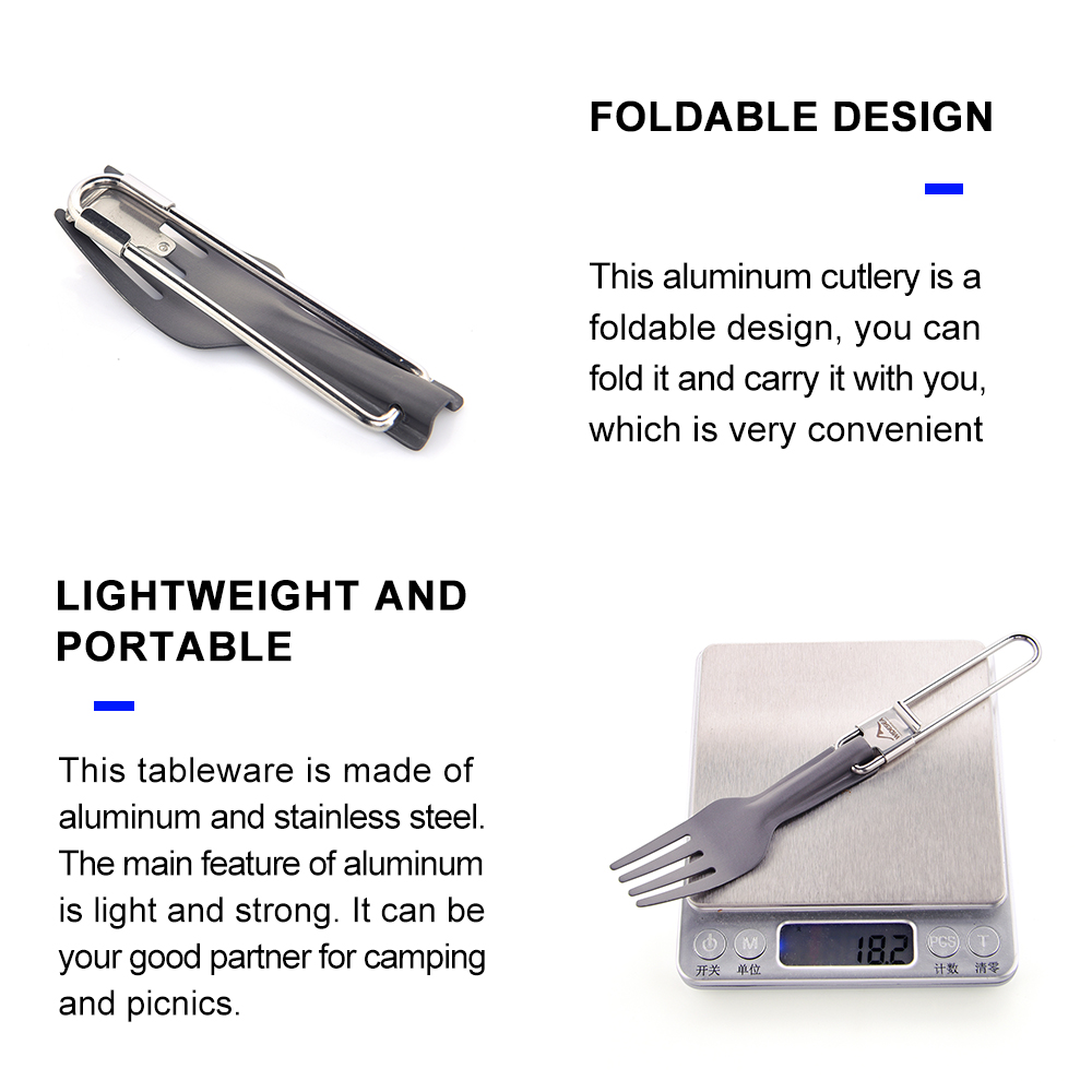 Wideea-Juego de vajilla ultral - Camping Cooking And Eating Set reseña y precio