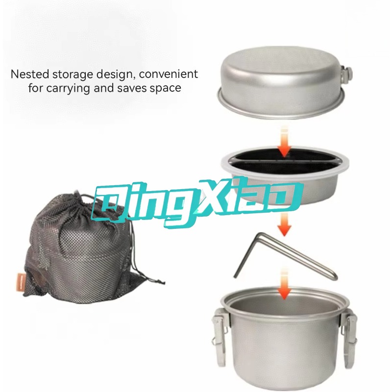 Olla Multifuncional de Acero I - Camping Cooking Area reseña y precio