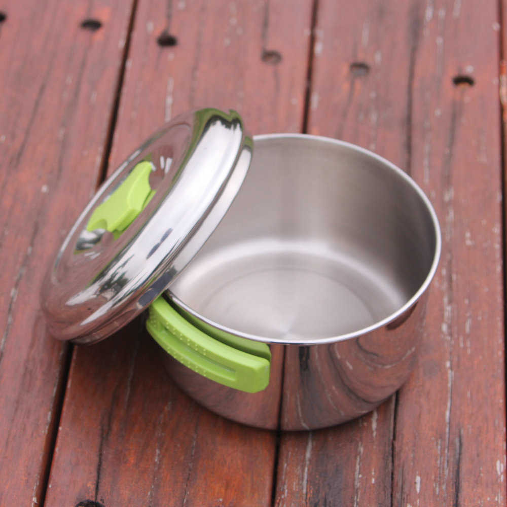 Olla de Camping ligera de acer - Camping Lightweight Cooking Pot reseña y precio