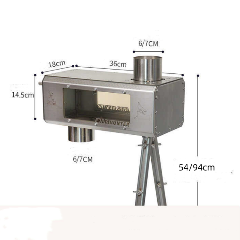 Estufa de Leña para Camping co - Camping Cooking Area reseña y precio