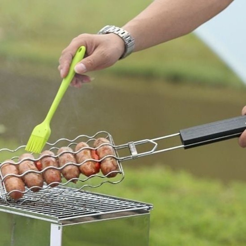 Parrilla de barbacoa portátil  - Camping Cooking Easy reseña y precio