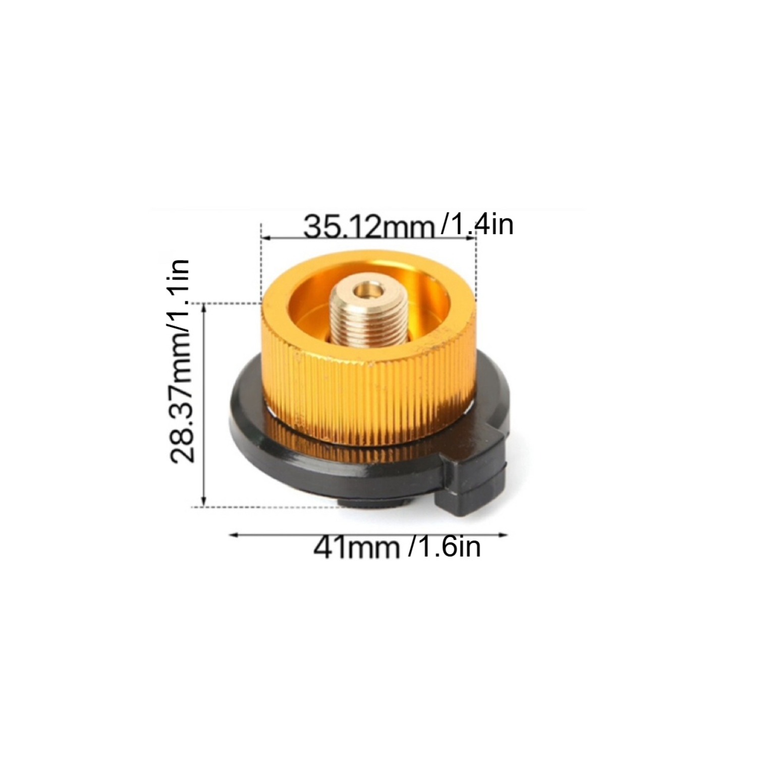 Adaptador de Tanque de Propano - Camping Cooking Gas reseña y precio