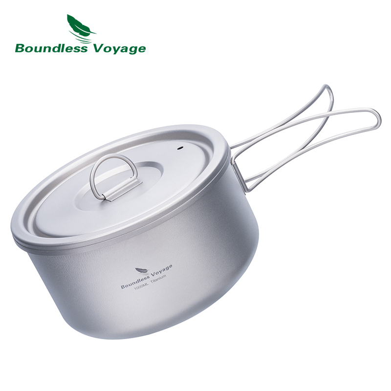 Olla de Camping de titanio Bou - Camping Cooking Gadgets reseña y precio