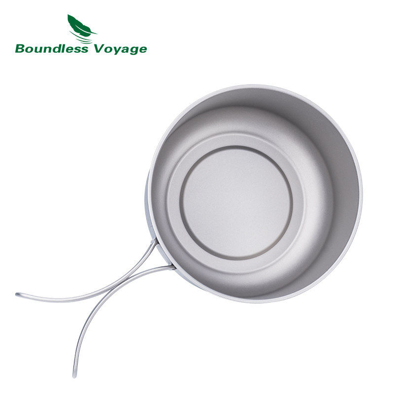 Olla de Camping de titanio Bou - Camping Cooking Gadgets reseña y precio