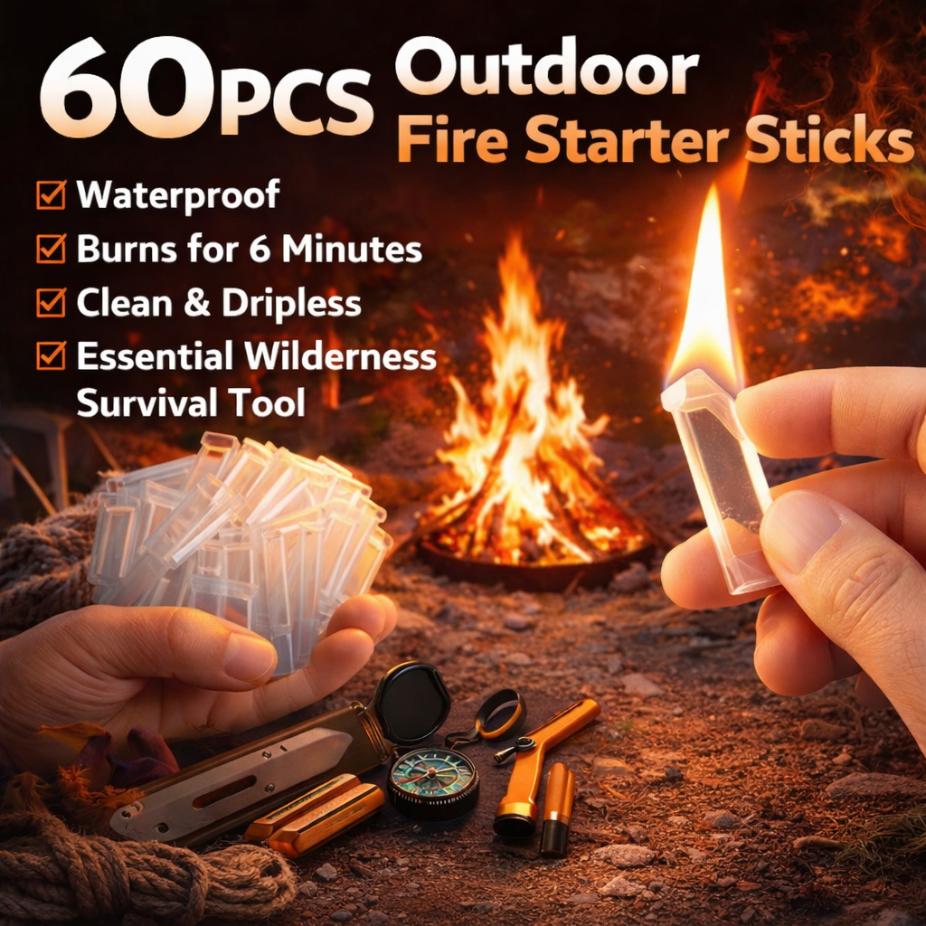 60 Palitos Encendedores de Fue - Camping Cooking Fire reseña y precio