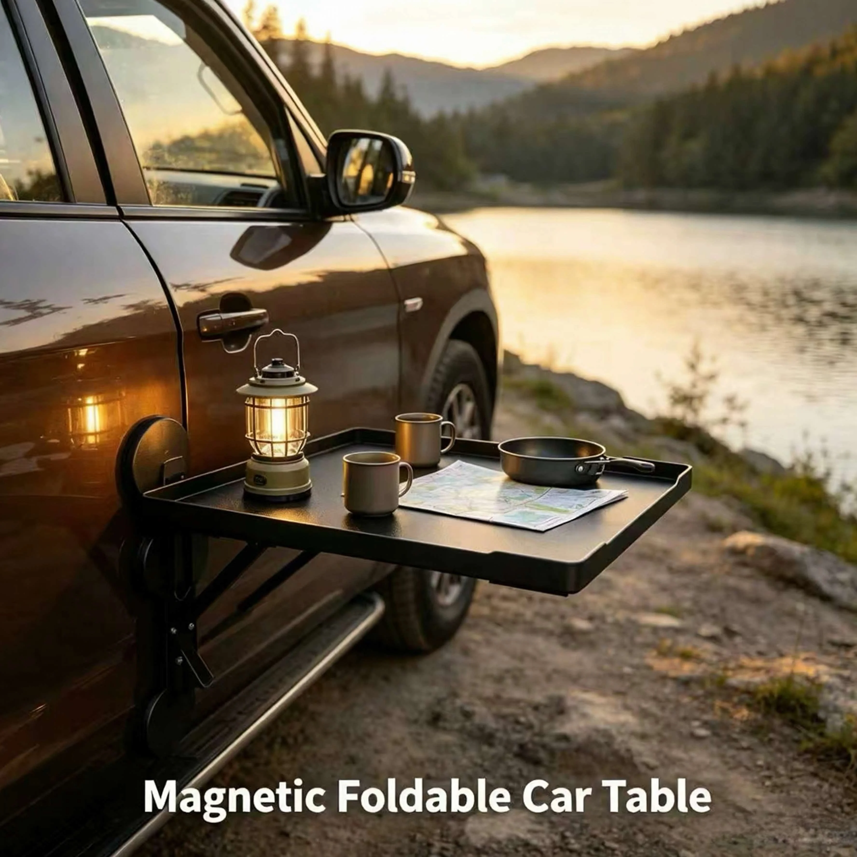 Bandeja Plegable para Puerta L - Camping Cooking Gadgets reseña y precio