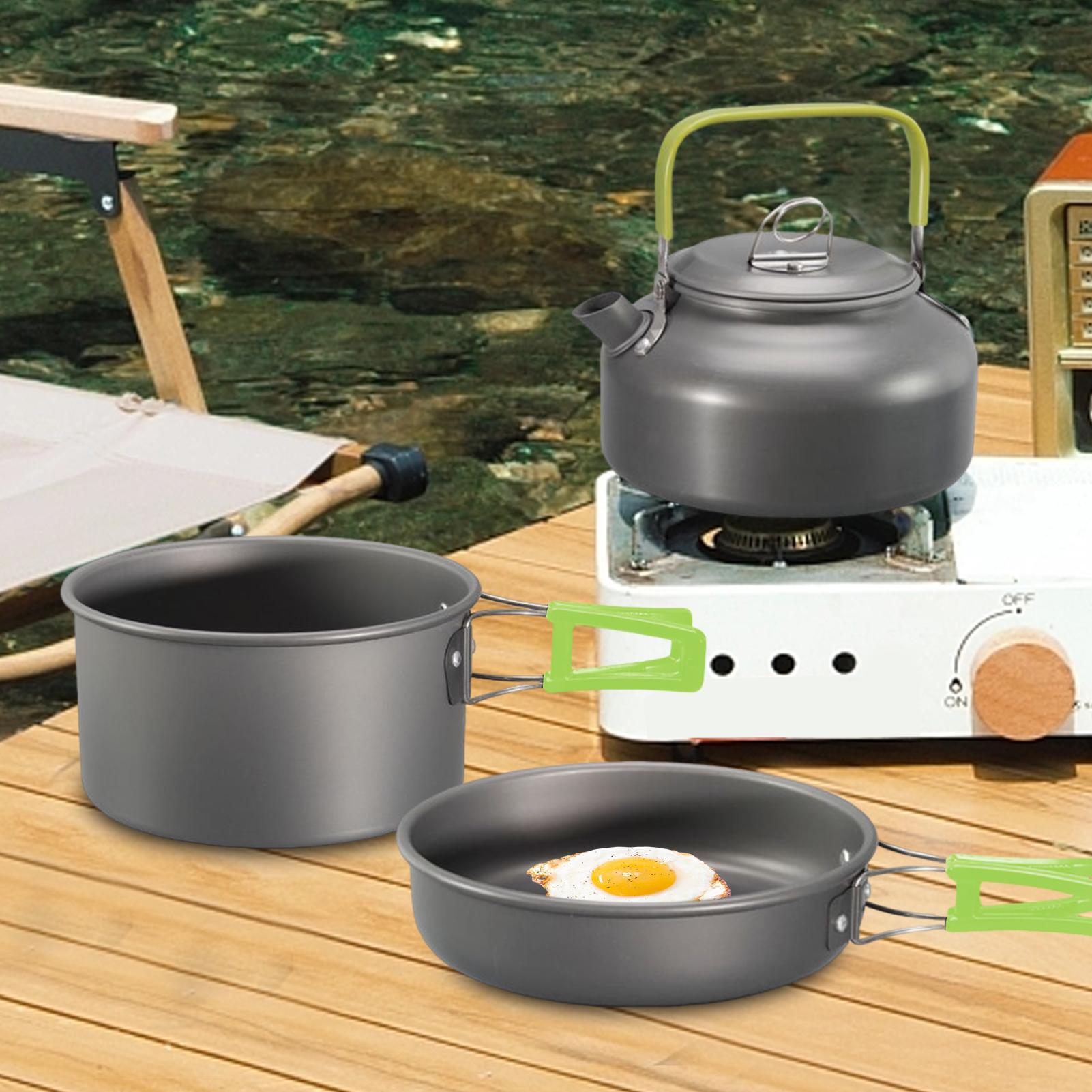 Utensilios de cocina para acam - Camping Lightweight Cooking Pot reseña y precio