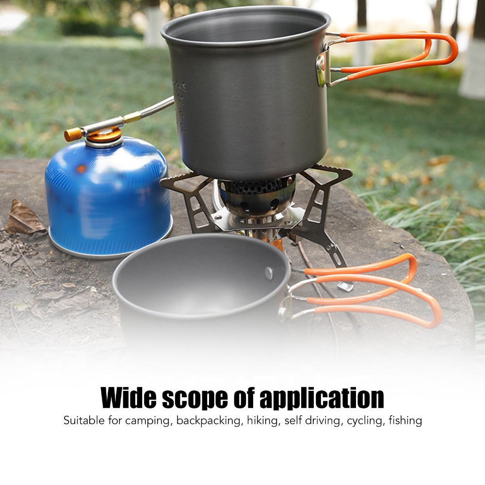 Juego de Cocina para Camping d - Camping Lightweight Cooking Pot reseña y precio
